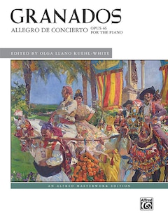 Front cover_Granados - Allegro De Concierto, Op. 46
