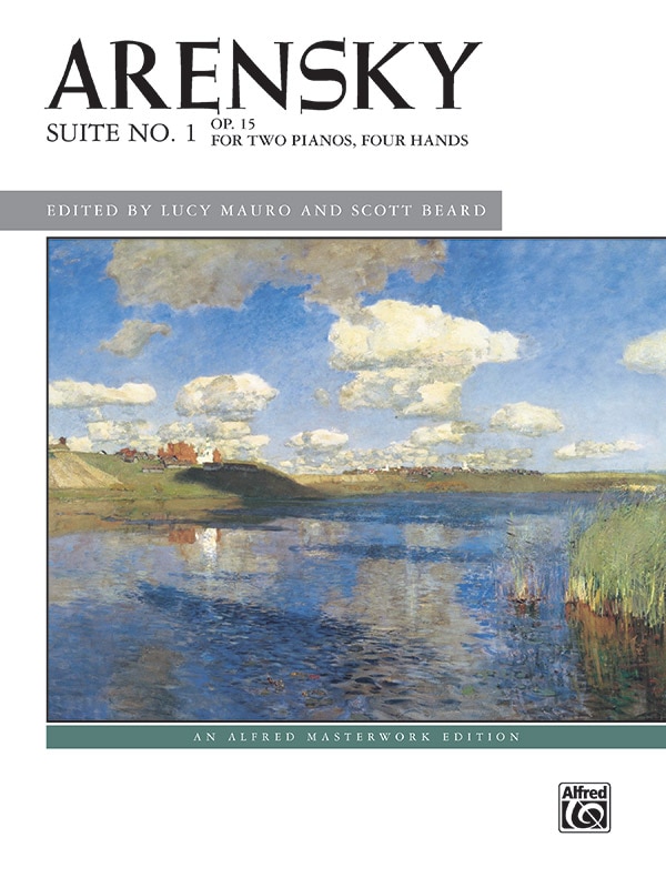 Front cover_Arensky - Suite No. 1, Op. 15 (2p, 4h)