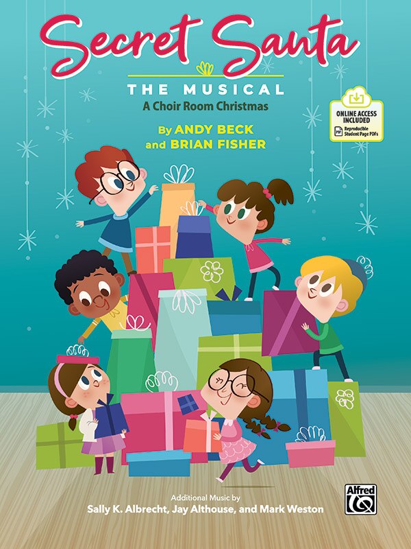 Secret Santa - The Musical: A Choir Room Christmas, Book And Online Pdf/audio