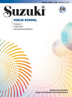 Suzuki Violin School: Asian Edition, Book and CD