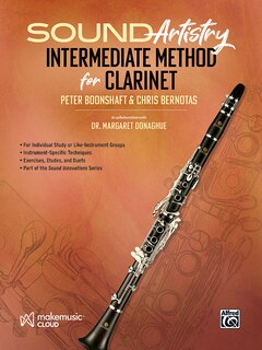Front cover_Sound Artistry Intermediate Method for Clarinet