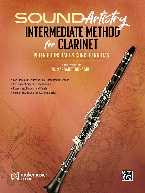 Front cover_Sound Artistry Intermediate Method for Clarinet
