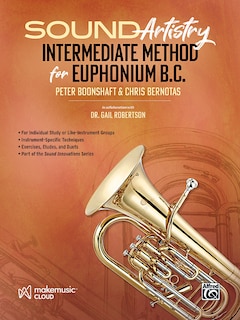 Couverture_Sound Artistry Intermediate Method for Euphonium B.C.
