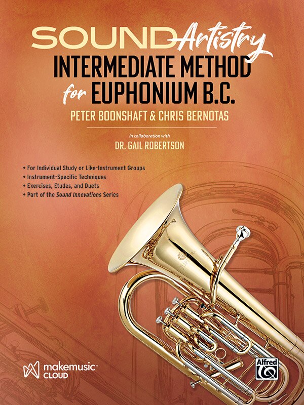 Couverture_Sound Artistry Intermediate Method for Euphonium B.C.
