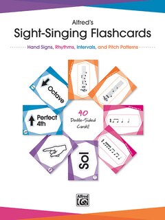 Front cover_Alfred's Sight-Singing Flashcards