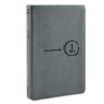 NLT Jesus Centered Bible LB Charcoal