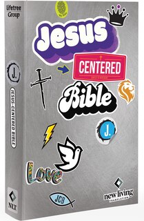 Front cover_Jesus-Centered Bible NLT, Softcover