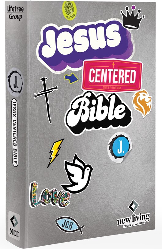Front cover_Jesus-Centered Bible NLT, Softcover