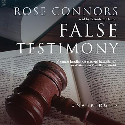 Front cover_False Testimony