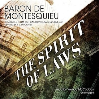 Front cover_The Spirit Of Laws