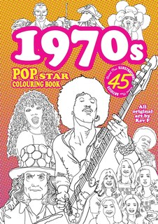 Couverture_1970s Pop Star Colouring Book
