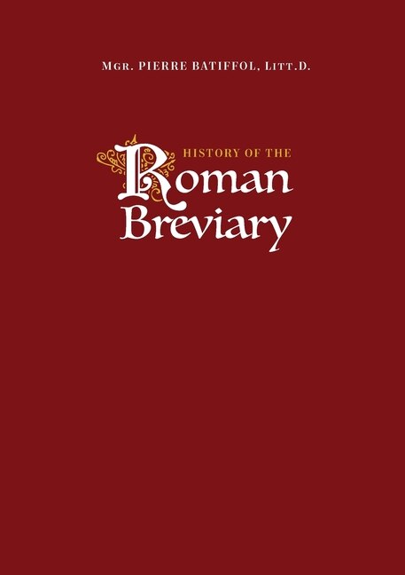 Front cover_History of the Roman Breviary