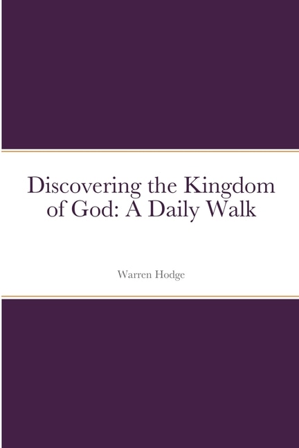 Couverture_Discovering the Kingdom of God