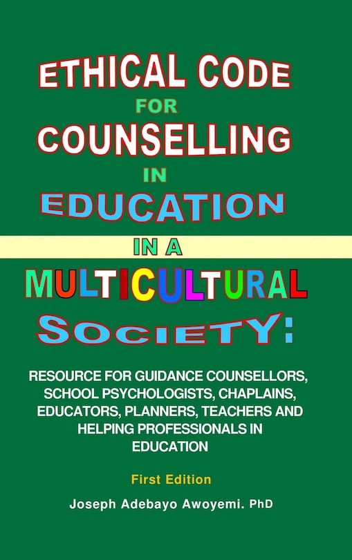 Couverture_Ethical Code for Counselling in Education in a Multicultural Society