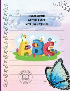 Front cover_Kindergarten Writing Paper With Lines For Kids