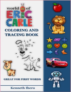 Couverture_World of Eric Carle, Coloring And Tracing Book - Great For First Words