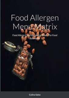 Front cover_Food Allergen Menu Matrix