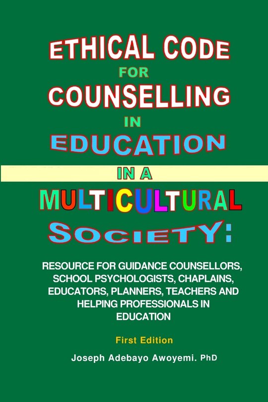 Front cover_Ethical Code for Counseling in Education in a Multicultural Society