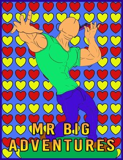 Couverture_Mr Big Adventures, Adult Sex Coloring Book