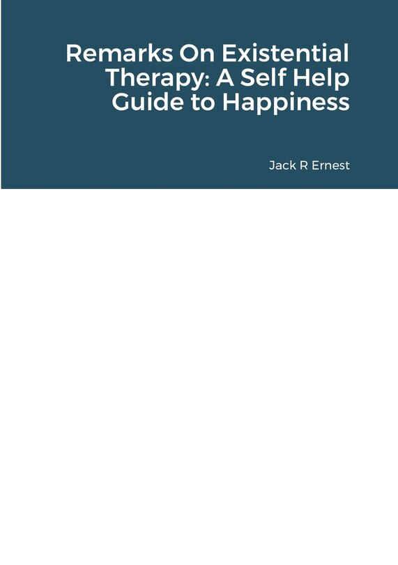 Front cover_Remarks On Existential Therapy