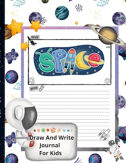 Front cover_Space Draw And Write Journal For Kids