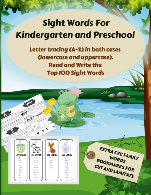 Front cover_Top 100 Sight Words For kindergarten and Preschool