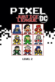 Front cover_Pixel Justice League DC Level 2