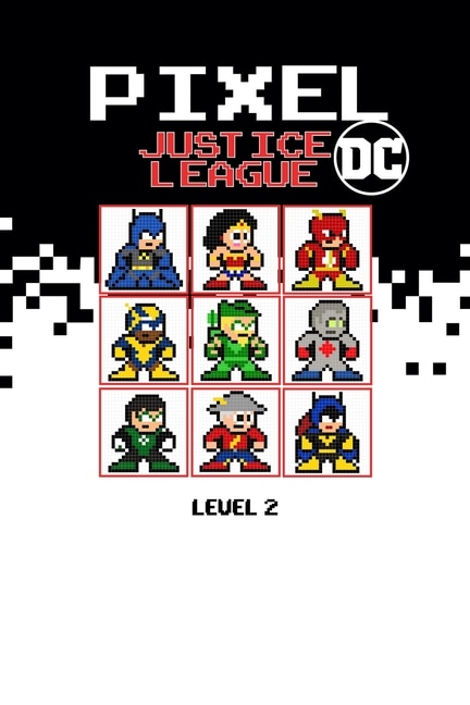 Front cover_Pixel Justice League DC Level 2