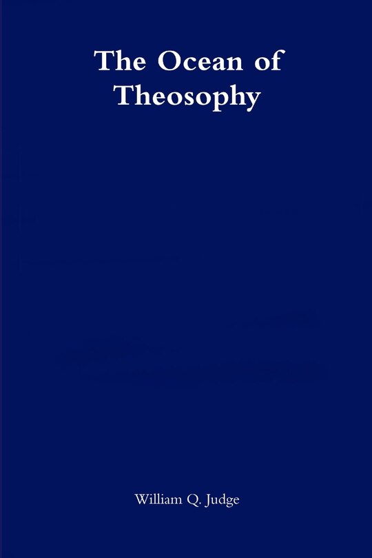 Front cover_The Ocean of Theosophy