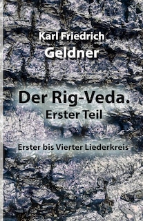 Front cover_Der Rig-Veda. Erster Teil