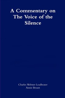 Front cover_A commentary on The Voice of the Silence