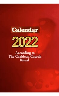Front cover_Calendar 2022 According to the Chaldean Church Ritual