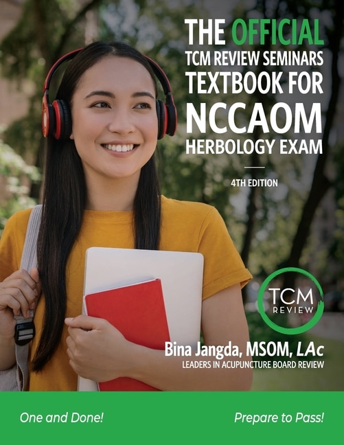 Front cover_The Official TCM Review Seminar's Textbook for the Pan Canadian Herbology Exam
