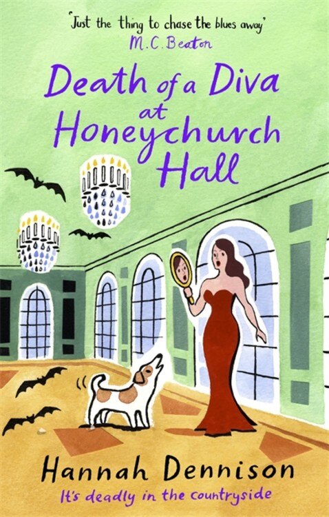 Front cover_Death Of A Diva At Honeychurch Hall