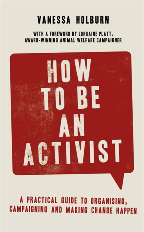 Front cover_How To Be An Activist