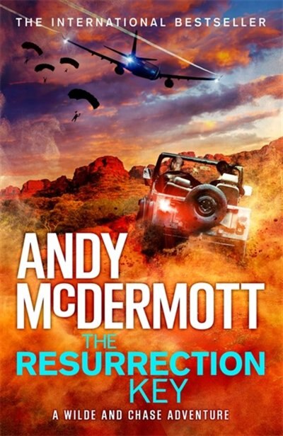 Front cover_The Resurrection Key (Wilde/Chase 15)