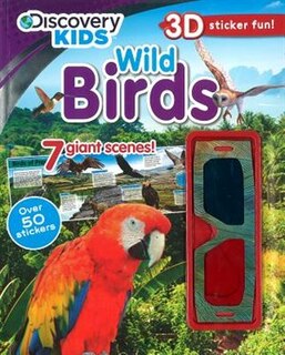 3d Sticker Scene Wild Birds