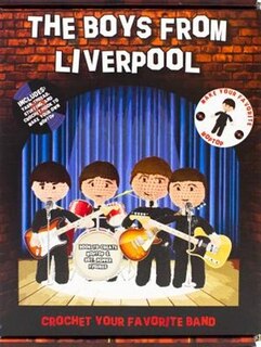 Front cover_CROCHET THE FAB FOUR KIT