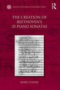 Couverture_Creation of Beethoven's 35 Piano Sonatas