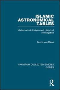 Couverture_Islamic Astronomical Tables