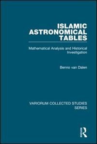 Couverture_Islamic Astronomical Tables