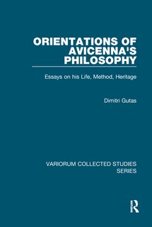 Front cover_Orientations Of Avicenna's Philosophy