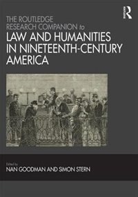 Front cover_The Routledge Research Companion to Law and Humanities in Nineteenth-Century America