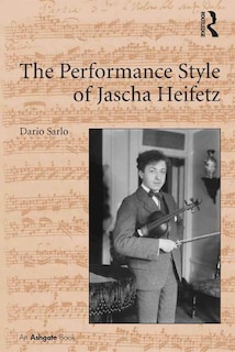 Front cover_Performance Style of Jascha Heifetz