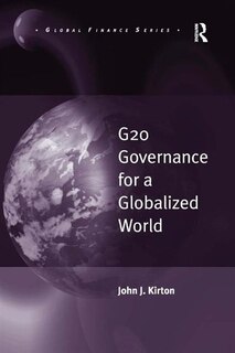 Front cover_G20 Governance For A Globalized World
