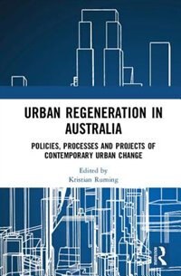 Couverture_Urban Regeneration In Australia