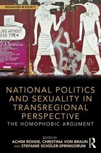 Front cover_National Politics And Sexuality In Transregional Perspective