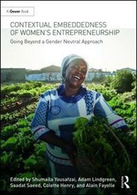 Front cover_Contextual Embeddedness Of Women's Entrepreneurship