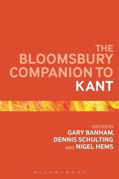 Front cover_The Bloomsbury Companion to Kant