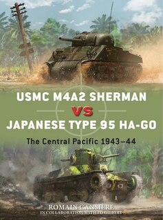 Couverture_USMC M4A2 Sherman vs Japanese Type 95 Ha-Go